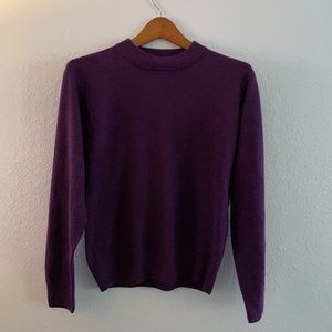 Sag Harbor, Purple Sweater, Size Medium